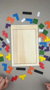 Đồ chơi xếp hình bằng gỗ tư duy - ATN