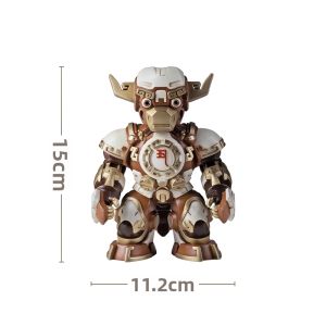 TONGSHIFU | Bộ Tượng Cơ Khí Cung Hoàng Đạo Phiên Bản Sơn Lớn
