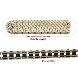 120L 520HO HS Dầu Cói Xích Xe Máy Cho KTM Honda Yamaha Suzuki Kawasaki Dirt Bike ATV Quad Motocross Sửa Đổi