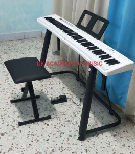 UK RECHARGEABLE & BLUETOOTH ACTION WEIGHTED 88 KEYS FOLDABLE TRAVELER PIANO