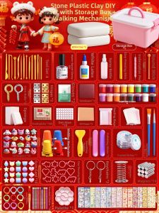 DIY White Clay Crafting Set