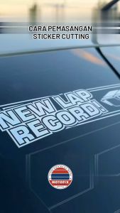 STIKER CUTTING PREMIUM UNIVERSAL MOTIF 41 / Sticker Mobil / VISOR MOTOR / JDM / JAPAN DRIFT / KACA