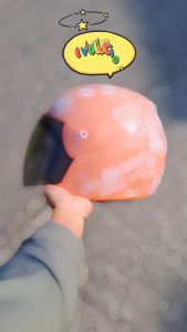 HELM HALF FACE EVOLUTION MOTIF TRAVELING UNGU MIRIP GM EVO MURAH HELM DEWASA MURAH