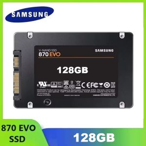 Samsung 870 EVO SSD 128GB SATA3 2.5 inch Internal Solid State Disk HDD Hard Drive Laptop Desktop Everyday User PC MLC disco duro