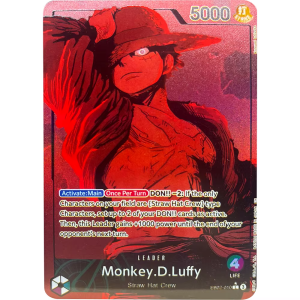 Bandai | DIY ONE PIECE Collection Cards EB02-010 Monkey D. Luffy High Quality Self Made Game Anime Cards Gift Toy