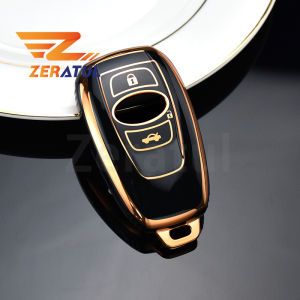 For Subaru BRZ XV Forester Legacy Outback 3/4 Buttons Soft TPU Car Remote Key Case Cover Shell Holder Protector Accessories