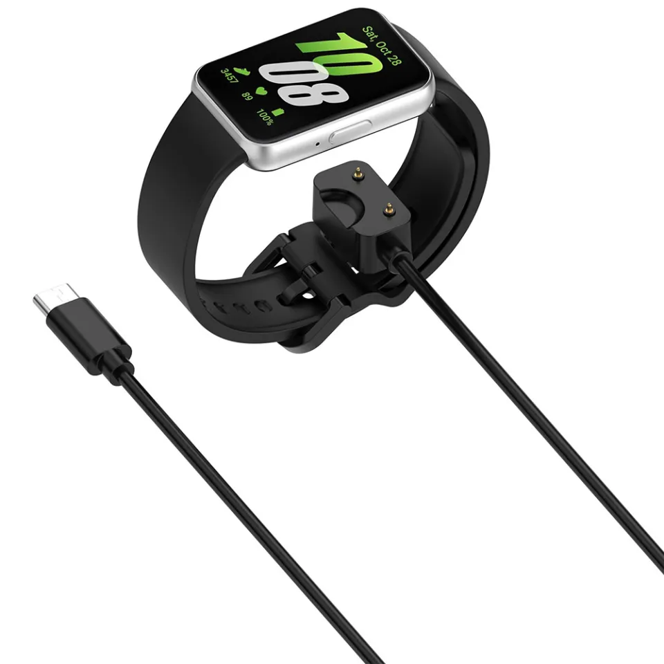 สายชาร์จนาฬิกา USB C สำหรับ Samsung Galaxy Fit 3สายอะไหล่แบบเป็น
