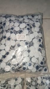 Mata Boneka / Mata Kocak / Mata Jalan / Moving Eyes Isi 100 Pcs dan 50 Pcs