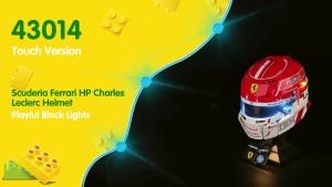 Bộ Đèn LED Kyglaring Dành Cho Lego Scuderia Ferrari HP Charles Leclerc Mũ Bảo Hiểm 43014 Khối Xây Dựng - Thích Hợp Cho Lứa Tuổi Từ 14 Trở Lên