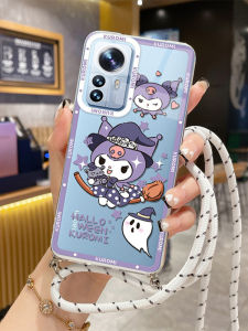 Anti-Fall Protection Case for Xiaomi 15TPRO 13TPRO POCO C65 Cartoon Silicone Redmi 13C Full Edge Protection F7ULTRA Crossbody X6 Case X7PRO