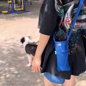 Tas Selempang Tas Botol Air Minum Jaring Kantung Botol Minum Portabel