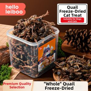 HELLOLEIBOO | Weight Gain Cheek Plumping Cat Treats Teeth Grinding Freeze-Dried
