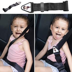 1/3/5PC Child Car Seat Adjuster - Universal Safety Belt Buckle Correction Tape For Baby Seat Straps