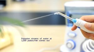 Oral Irrigator Water Tooth Cleaner Oral Care Water Flosser Portable Pulse Water Teeth Deep Cleaning