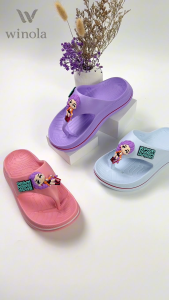 Winola - Sandal Jepit Anak Perempuan EVA  K-POP DEMON HUNTERS Ringan Anti Air 1001-K9