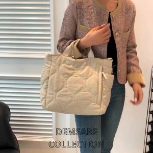 Puffy Bag CLARISSA Shoulder Bag Aesthetic Totebag Resleting Tas Selempang Wanita Sling Bag Kekinian