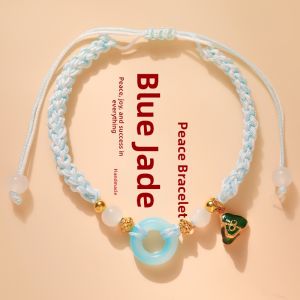 WAMEN | Adjustable Blessing Bracelet with Safety Buckle and Rice Dumpling Pendant