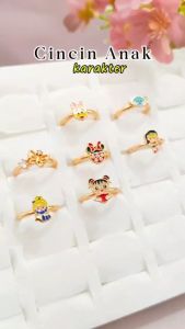 Nice Jewelry Cincin Anak Karakter Lucu Perhiasan Lapis emas 18k CA 003