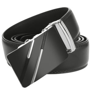 Mens Extra Long Belt 170cm Genuine Cowhide 150cm plus Size 140cm Super Long Automatic Buckle Pants Waist Belt