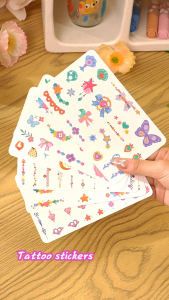 Đồ chơi nail sticker Mideer MD1534 Garden Fairy Dress Up Sticker Pack 1000 miếng (dán móng tay và hình xăm cho bé gái)