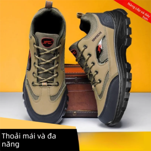 JIFANPAUL | Mens Safety Shoes Anti-crush Anti-puncture Winter Cotton Shoes