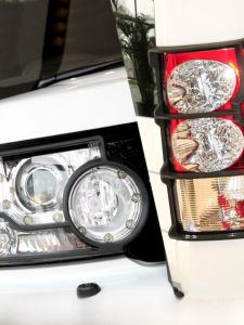 ไฟหน้าและไฟท้ายรถยนต์ Land Rover Discovery 4 ปี 2010-2013 ป้องกันและปกป้อง ชิ้นส่วนรถยนต์ อุปกรณ์เสริม