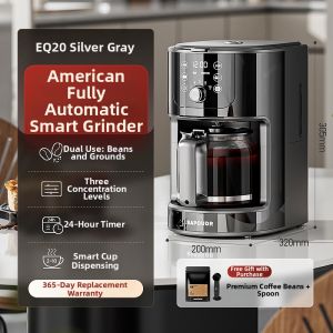 SAPOUDR | Automatic Drip Grind Coffee Machine