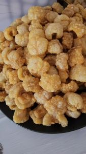 แคบหมูดั้งเดิมทอดสดใหม่ทุกวัน ไม่เค็ม คีโตทานได้300ก