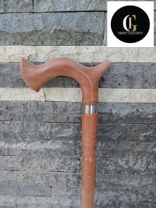 Tongkat jalan kayu Nogosari Nagasari model cula profil premium A175