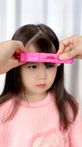 DIY Hair Cutting Scissors Trimming Thinning Shears Bangs Toolkit Hair Cutting Sets Level Ruler Clipper Fringe Guide