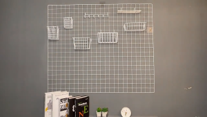 Flat Tray Shelf Hanging Shoe Rack Wall Decor Photo Frame Organizer