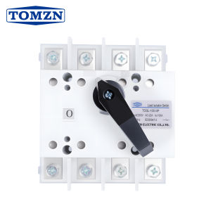 TOMZN Load Isolation Switch TOGL Series 4P AC380V 100A 50/60Hz DIN Rail Three-phase Four-wire Disconnector Circuit Breaker
