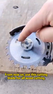 4-inch Angle Grinder Cutting Saw Blade Woodworking Circular Saw Blade Two-way Tooth Saw Blade