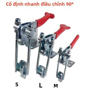Kẹp Sắt Mạ Kẽm Có Thể Điều Chỉnh 90 Độ Khóa Nhanh Chống Trượt Dùng Cho Đồ Gỗ Kẹp Ép Kim Loại