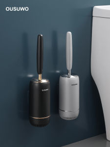 Dụng Cụ Vệ Sinh Nhà Tắm Bàn Chải Vệ Sinh Phòng Tắm Dài Tay Cầm Bằng Silicon Sang Trọng Dùng Tại Nhà Đồ Dùng Vệ Sinh Khách Sạn Không Góc Mù