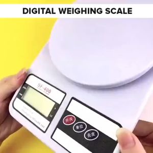 Digital LCD Electronic Kitchen Weighing Scale Kitchen Weighing Scale with Quality Double Grill Pan 32cm Keimav