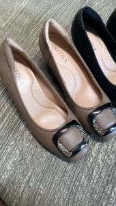 Sepatu Wanita Terbaru: Heels Chunky Casual Kekinian & Sepatu Pantofel Gratica 5339-22 Hak Tahu 5 Cm