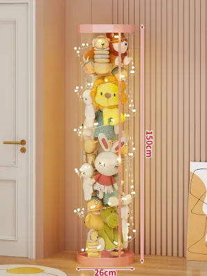 Transparent Large Capacity Toys & Plushies Storage Box