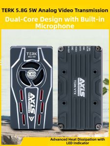 AXISFLYING | 5.8G Analog FPV Transmission Dual Core Cooling 5W