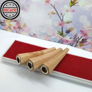 Klokotan Once pipa kayu Bidara model segi enam minimalis C290