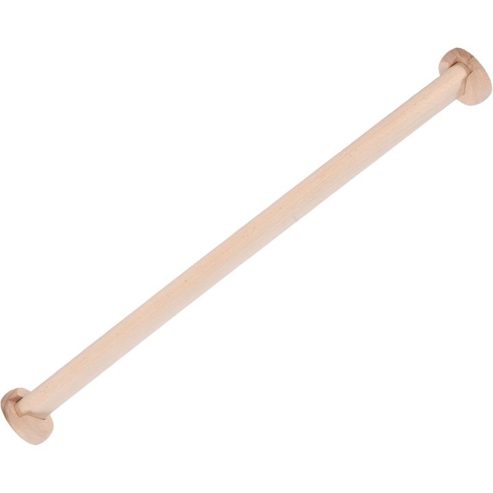 Wood Clothes Hanger Closet Rail Bar Rack Heavy Duty Coat Hangers Pole