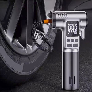 SEAMETAL Car Wireless Inflatable Pump Digital Display Portable Air Inflators Multi-function Auto Tools with Lights Window Breaker
