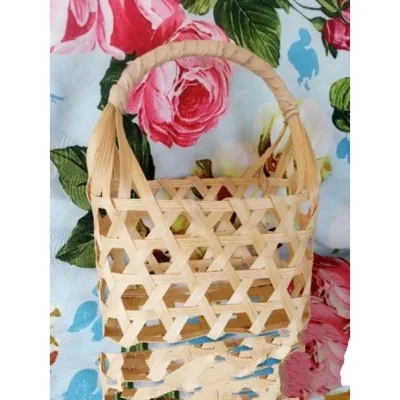 Keranjang Anyaman Bambu Keranjang Hampers Buah Snack
