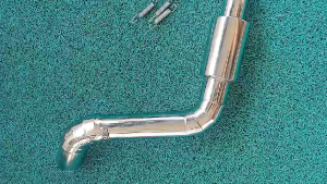 155 gixxer stainless elbow (51mm)