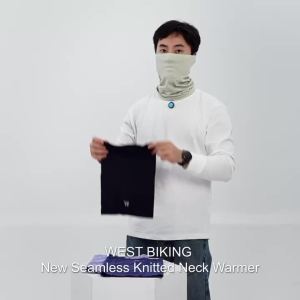 West Biking | WEST BIKING Warm Cycling Mask Bandana Face Mask Balaclava Outdoor Running Hiking Seamless Protection Scarf Neck Warmer Headband