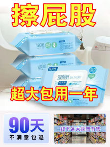 Wet Toilet Paper Butt Cleaning Toilet Family Affordable 80 Pumping Thickened Wet Tissue for Adults Toilet Paper