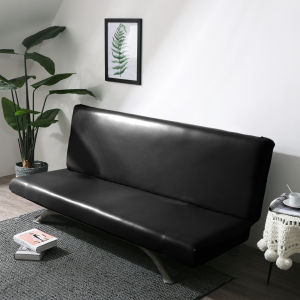 No-Armrest Foldable All-Inclusive Elastic Waterproof PU Sofa Cover