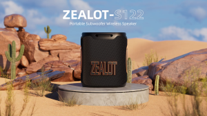ZEALOT S122 Portable Bluetooth Speaker 6000mAh Waterproof IPX6 Heavy Bass Long Playtime Type-C
