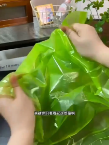45 Pcs Drawstring Garbage Bag Mosquito Repellent Rubbish Bin Bag Drawstring Dustbin Bag Mugwort Garbage Bag
