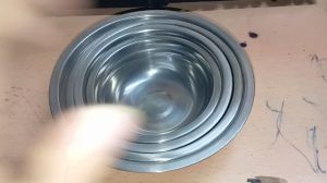 Thau bát chậu inox dày sáng bóng bền đẹp nhiều kích thước [14161820cm ]